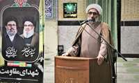 شهید سید حسن نصرالله الگوی ظلم ستیزی جهان بود/ مکتب سیدحسن نصرالله بعد از شهادت او زنده می‌ماند