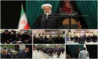 برگزاری نماز جماعت زائران امام شهید در مسجد الغدیر دانشگاه قم 