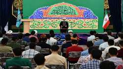 تجدید میثاق دانشجویان استان قم با ولایت در سالروز آغاز امامت ولی عصر(عج)