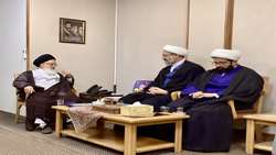 دیدار هیئت اعزامی دانشگاه قم با نماینده مقام معظم رهبری در عراق
