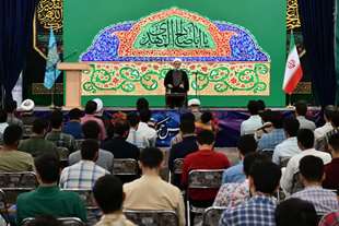  تجدید میثاق دانشجویان استان قم با ولایت در سالروز آغاز امامت ولی عصر(عج)