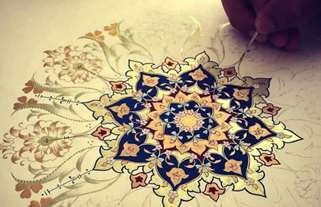 ارسال 27 اثر تذهیب به سی و ششمین جشنواره ملی قرآن و عترت دانشجویان