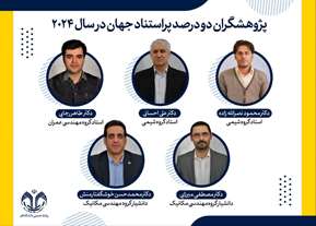  پنج عضو هیات علمی دانشگاه قم جزء فهرست ۲درصد پژوهشگران برتر جهان در سال ۲۰۲۴