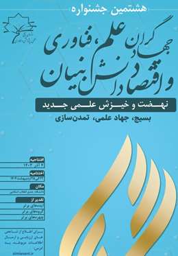 هشتمین جشنواره جهادگران علم، فناوری و اقتصاد دانشبنیان با شعار جهاد برای نهضت و خیزش علمی جدید